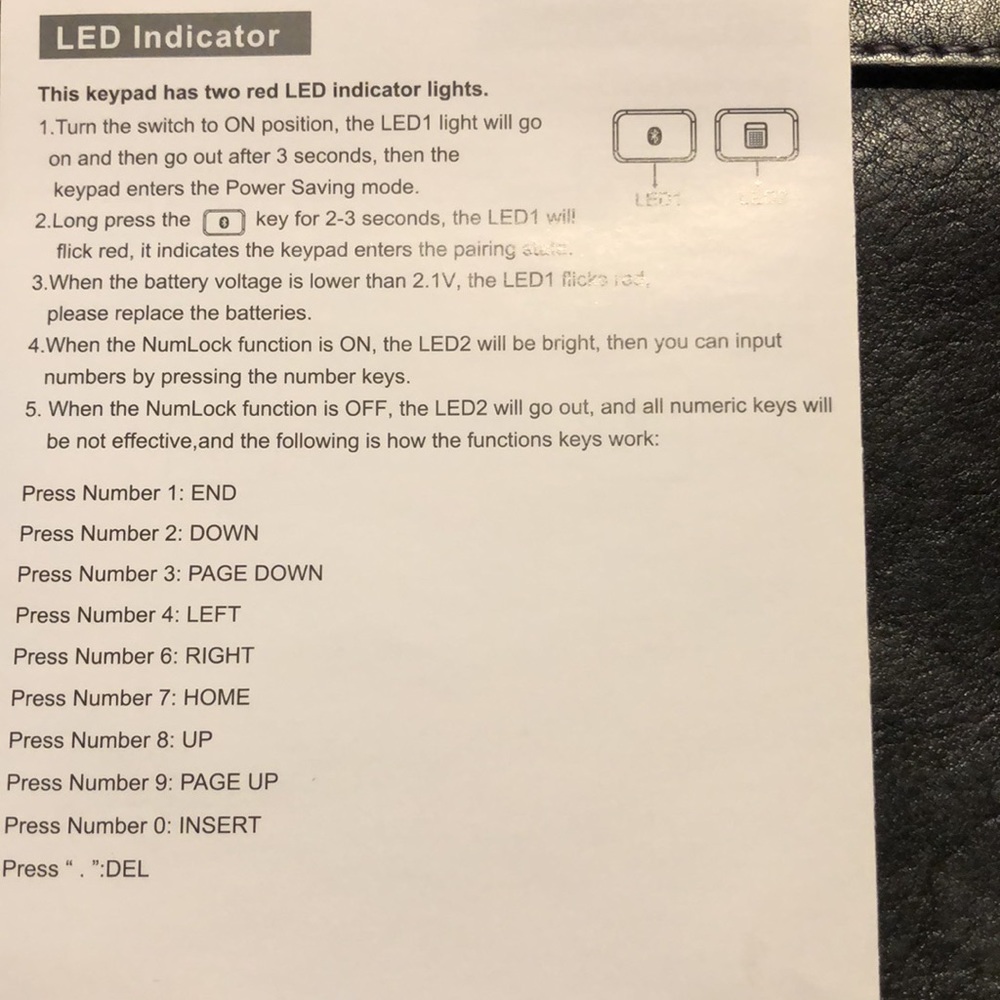 Wireless Numeric Keypad - Picture 10 of 12
